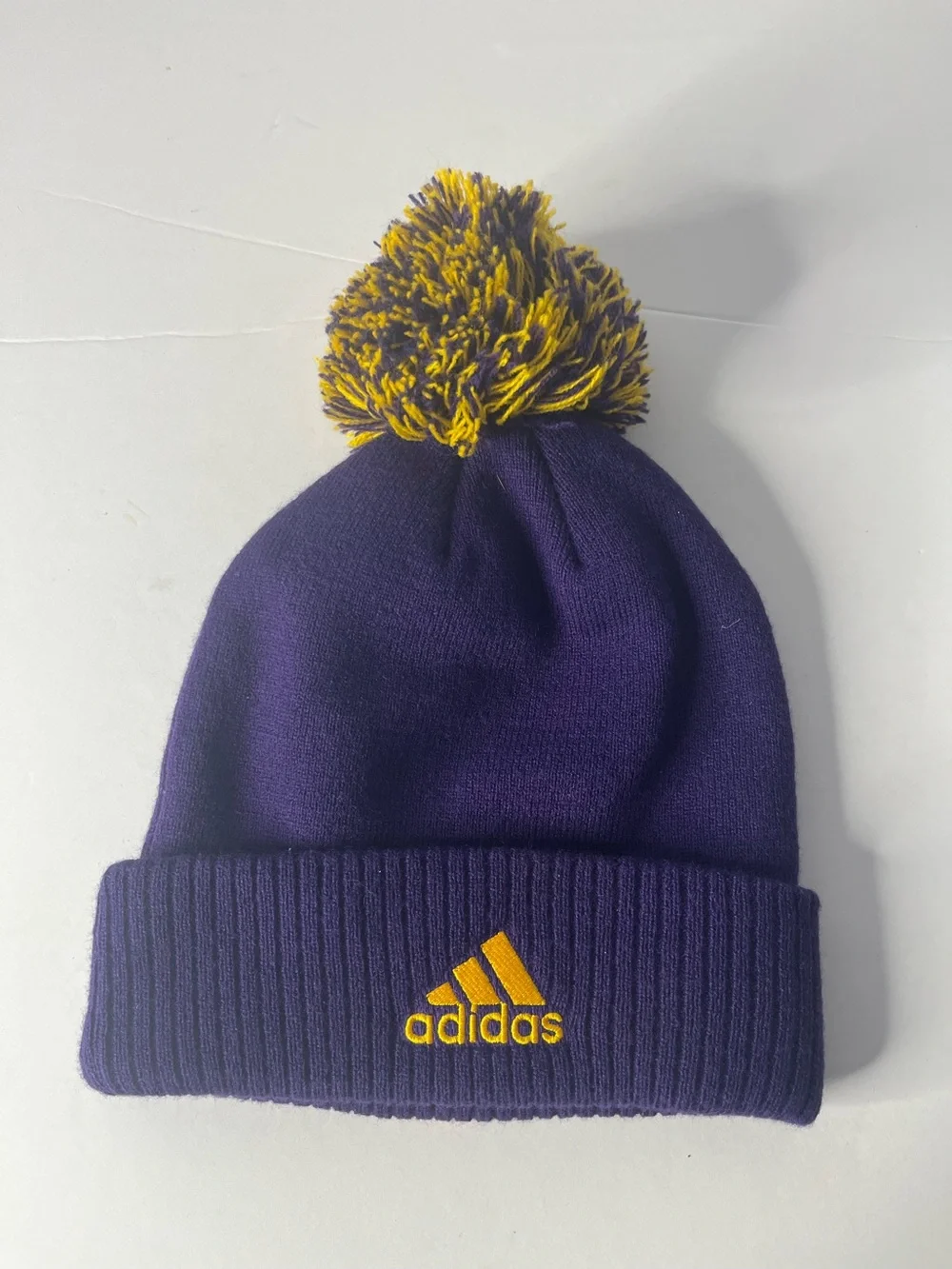 East Carolina ECU Pirates adidas Cuffed Pom Beanie Hat toboggan Women’s Purple